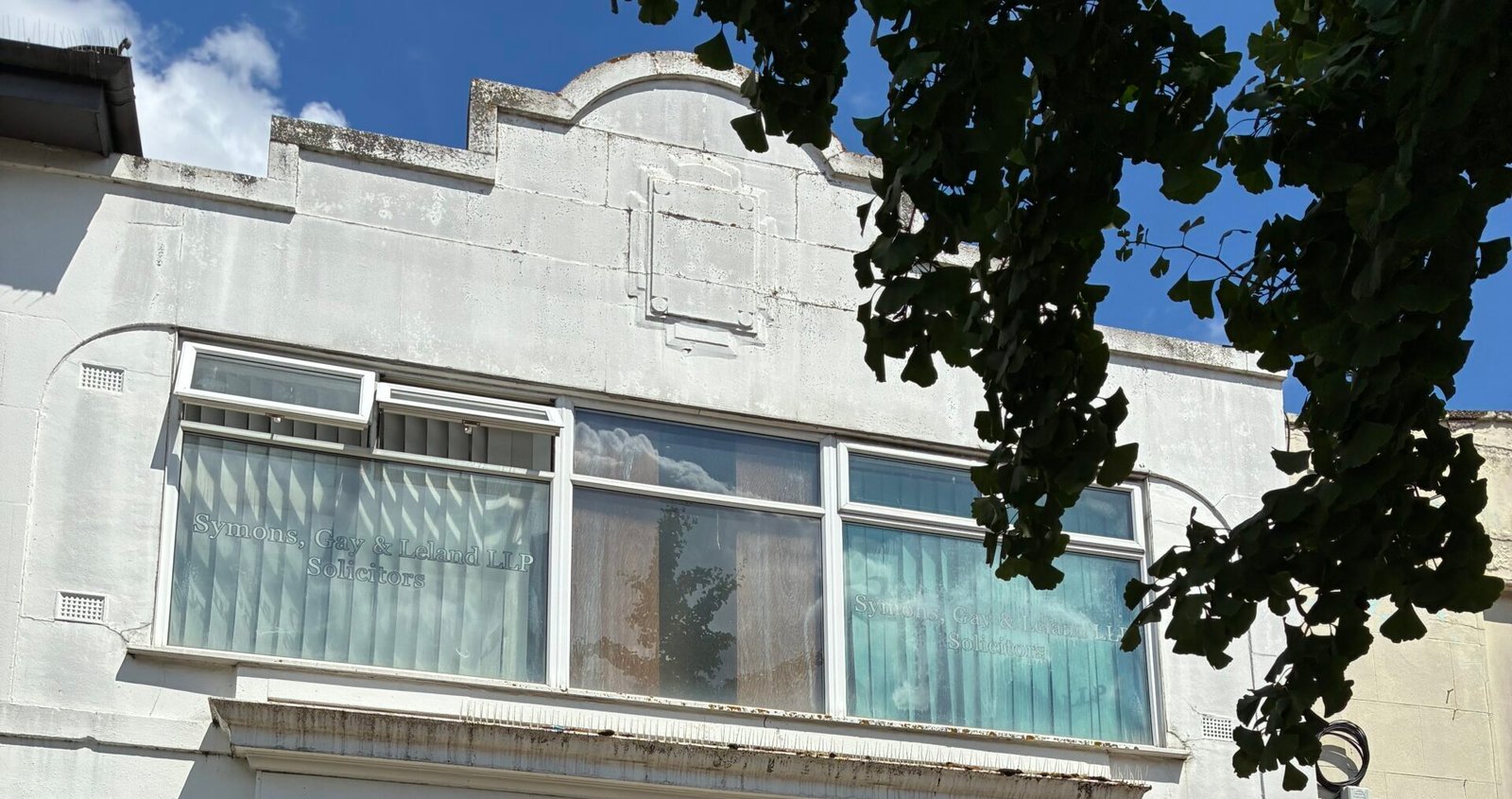 Symons, Gay & Leland Office Front